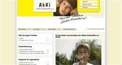 Desktop Screenshot of akki-hameln.de
